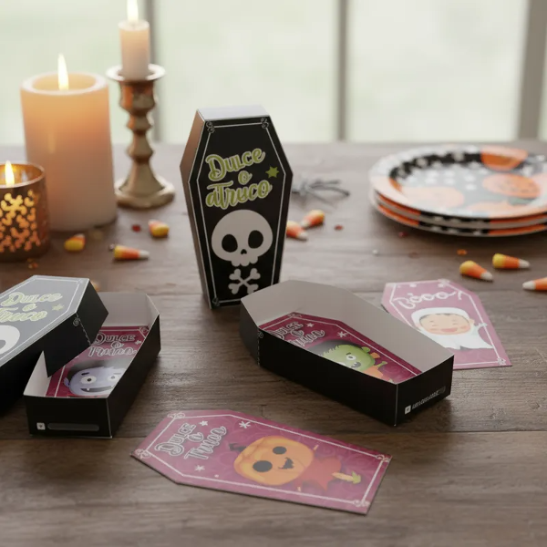 Cajitas Ataúd Halloween
