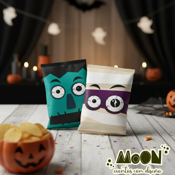 Chip Bag Tenebrosas Halloween