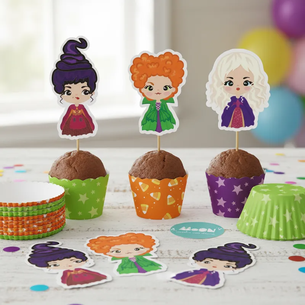 Wrappers y Topper Hocus Pocus halloween