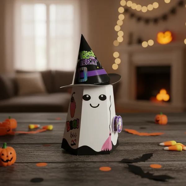 Caja Fanstasma Halloween