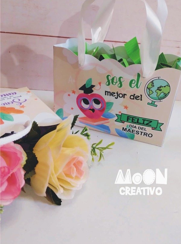 2 Bolsas Boutique Día del maestro