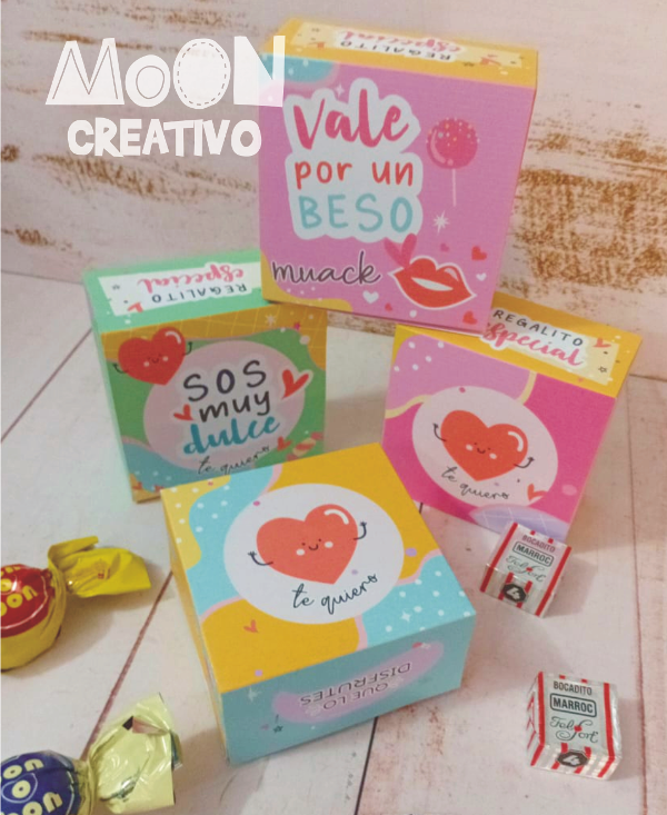 Cajas Semana de la Dulzura Doodle