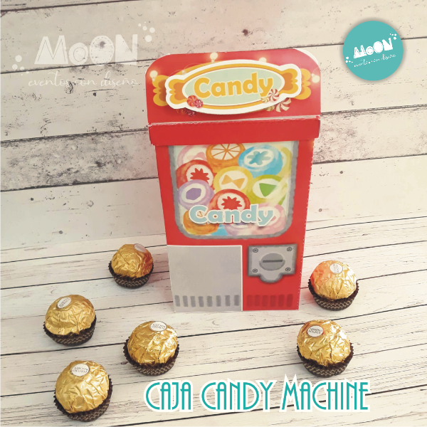Caja Máquina de Caramelos