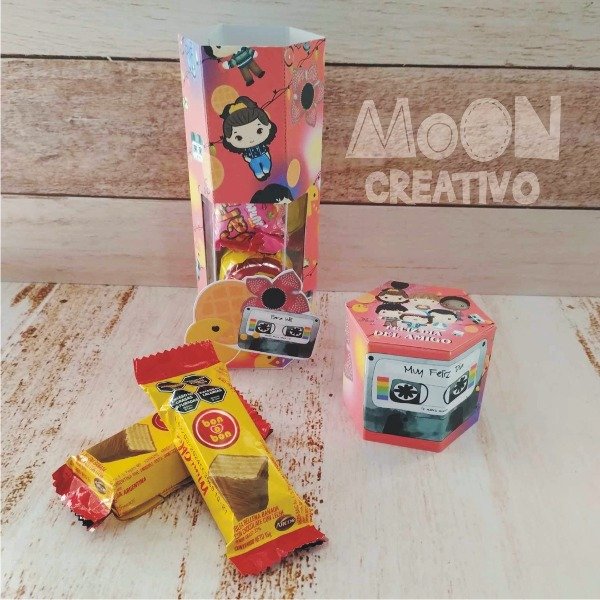 Caja Hexagonal Stranger Things Dia del Amigo