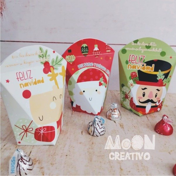 Bolsita navidad personajes