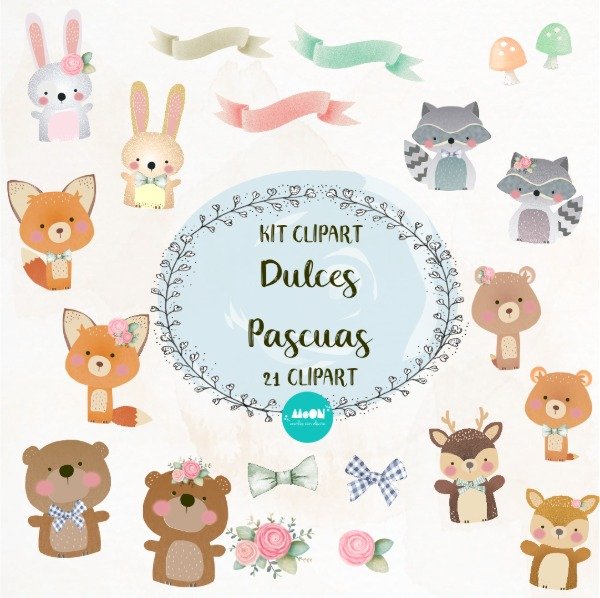 Animalitos del Bosque Románticos