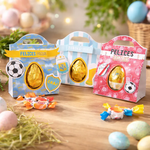 Bolsitas porta Huevitos Fútbol
